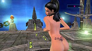 Contrasting Tamil audio story of a super hot 18-year-old girl's solo fun in 3D animation