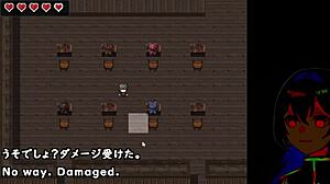 夜晚审判展开，机翻字幕在变装游戏冒险。Hentai动作在第2和3部分等着。