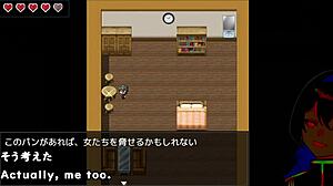 Night trial unfolds with machine-translated subtitles in a crossdressing game adventure. Hentai action awaits in part 2 and 3.