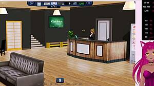 Vtuber Lewdneko Dominates Harem Hotel