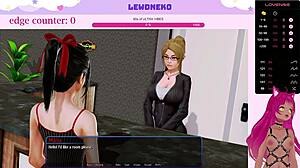 Can lewdneko resist the cute maid's harem hotel temptations in part 6?