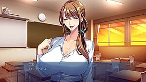 A hentai animation covers how an MILF teacher deals with the unruly attitude of her students