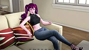 Handjob and Hentai game: A cartoon fantasy come true