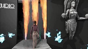 Sporty Fashion Ignites Fallout 4! Cute Anime Hentai Babe Steals the Show!