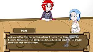 Hana's first exhibition: Part 1 of a hentai cartoon