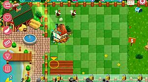 Want to see the big tits and blowjobs in Booty Farm game part 01?