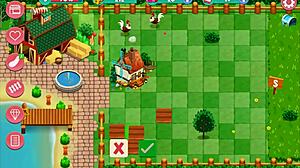 Want to see the big tits and blowjobs in Booty Farm game part 01?