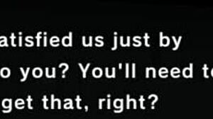 Taimanin Ira rides and gives handjob in Magicami