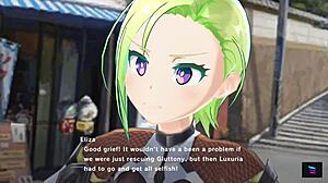 Magicami’s animated riding and handjob in toon and manga style