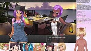 Vtuber Lewdneko's Double Date Lesbian Fun