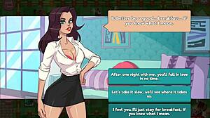 The Hentai game with a cute MILF in the country Part 16