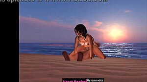 she rides into the sunset on her horse