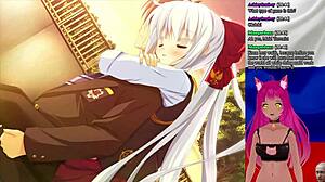 Cartoon babe’s indecent exposure during Vtuber broadcastiếm