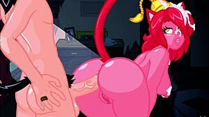 in the hentai game, spectrophilia unfolds with blowjobs, creampies, and anal fucking