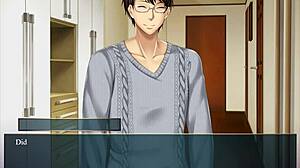 Anime girlfriend's brother episode 1: A newbie's first time
