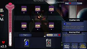 Watch This Blue-Haired Asian SLAM Her BIG ASS on You Until She CUMS in Spunkstock Hentai Game Part 2!