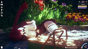 Honey Select 2: Alluring Redhead Having Adulterous Affair at Anime-Theme Break