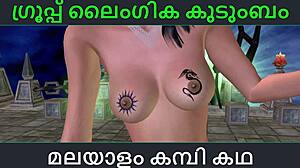 Cartoon Sex and manga sex story with malayalam audio section