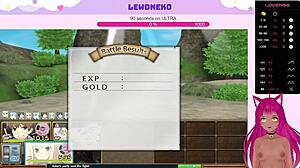 I-I Mean, Vtuber Lewdneko Plays Evenicle Part 7 With Creampie Fun