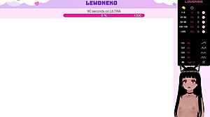 Vtuber LewdNeko moans during creampie in Evenicle Part 6