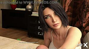 Cartoon babe explores the art of erotika dancing in 3D