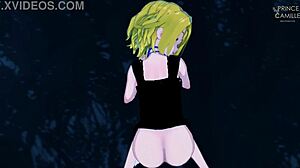 安娜寻求通过她的湿阴道驱邪你