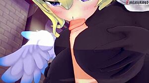 Lalatina Dustiness Darkness in POV Sex Action with Kono Subarashii Fantasy