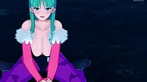Thanks to seductive beauty Morrigan big-boob fondness will leave you famished