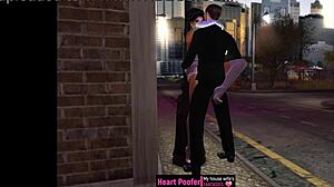 Couldn't Wait After Party to Rip Off Thong in Animation