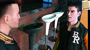 explore the blonde chick route in being a dik