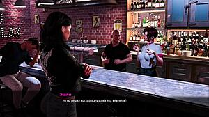 Moda İşletmesinde Bölüm 1 Kısım 60, Karakter Yerel Barda İşe Alınıyor Bu 3D Oyun Macerasında.